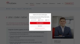 
                            13. UEM / EMM / MDM – mobex - mobex communication GmbH