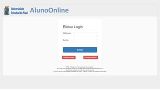 
                            10. UESPI - Aluno Online