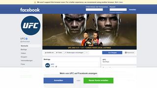 
                            1. UFC | Facebook