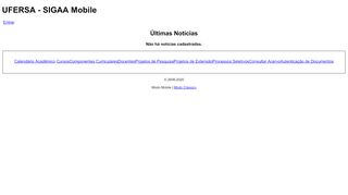 
                            4. UFERSA - SIGAA Mobile