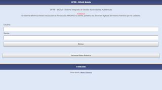 
                            6. UFRB - SIGAA Mobile