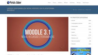 
                            13. UFRGS disponibiliza nova versão da plataforma Moodle - Portal do ...