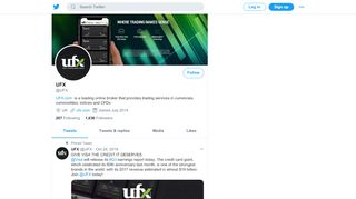 
                            13. UFX (@UFX) | Twitter