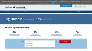 
                            12. .ug-Domain günstig registrieren | united-domains