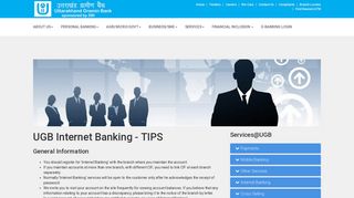 
                            3. UGB Internet Banking - TIPS - Uttarakhand Gramin Bank