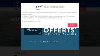 
                            2. UGC : Films à l'affiche, horaires des séances, réservation en ligne