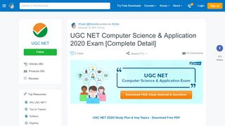 
                            8. UGC NET Computer Science & Application 2019 Exam [Complete ...