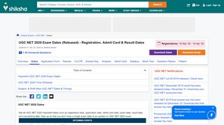 
                            2. UGC NET Exam dates 2019: Result & Registration dates of UGC ...