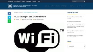 
                            12. UGM-Hotspot dan UGM-Secure – Direktorat Sistem dan Sumber Daya ...