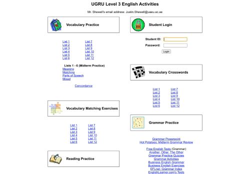 
                            9. UGRU Level 3 English Activities - eslactivities.com