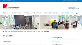 
                            3. UHHShare : FAQ : Universität Hamburg