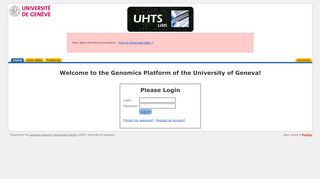 
                            5. UHTS-LIMS::Login