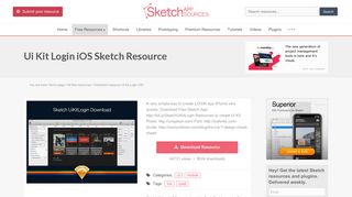 
                            6. Ui Kit Login iOS Apple Sketch freebie - Download free resource for ...