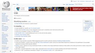 
                            5. UID - Wikipedia