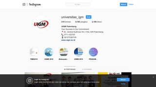 
                            10. UIGM Palembang (@universitas_igm) • Foto dan video Instagram