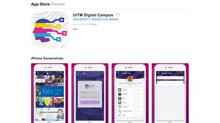 
                            12. UiTM Digital Campus on the App Store - iTunes - Apple