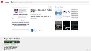 
                            11. UITM Student Portal Login - Pinterest