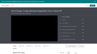
                            8. UI/UX Design: Create Interactive Registration Form in Axure RP | Irfan ...