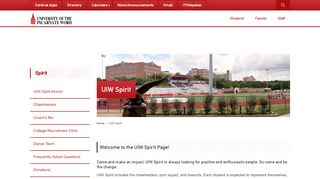 
                            10. UIW Spirit Home - UIW.edu