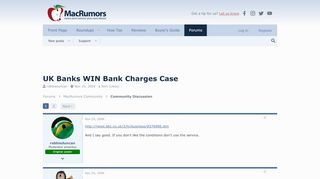 
                            12. UK Banks WIN Bank Charges Case | MacRumors Forums