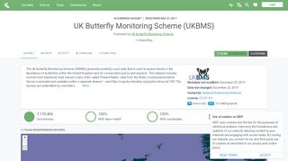
                            4. UK Butterfly Monitoring Scheme (UKBMS) - GBIF
