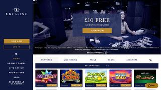 
                            1. UK Casino | £10 FREE | Premium Online Casino & Games