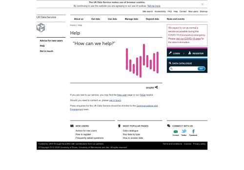 
                            7. UK Data Archive - LOGIN / REGISTRATION