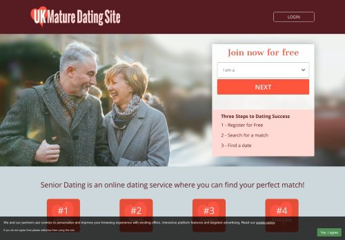 
                            13. UK Mature Dating Site – Online Dating for Older Singles Join Free