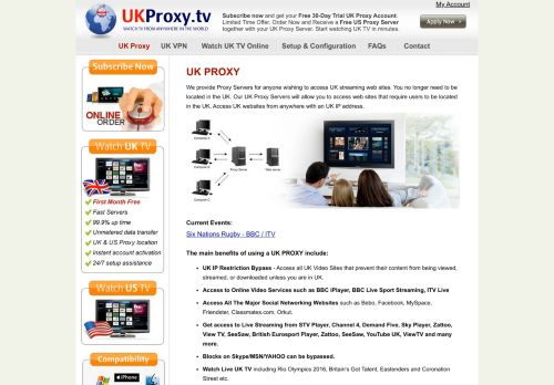 
                            2. UK Proxy TV