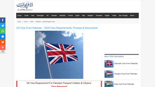 
                            5. UK Visa From Pakistan - 2019 Visa Requirements, Process ...