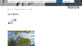 
                            10. UKB Universitätsklinikum BONN / Medizinische Fakultät - uk-it Bonn