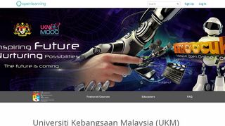 
                            7. UKM MOOC - Universiti Kebangsaan Malaysia (UKM) MOOC