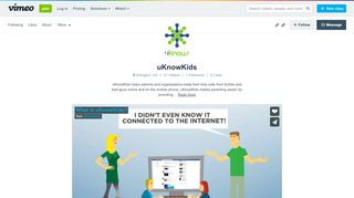 
                            11. uKnowKids on Vimeo