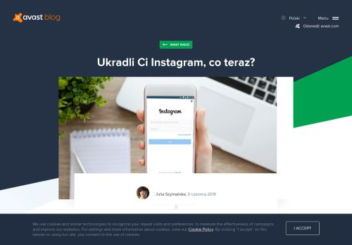 
                            10. Ukradli Ci Instagram, co teraz? - Avast Blog