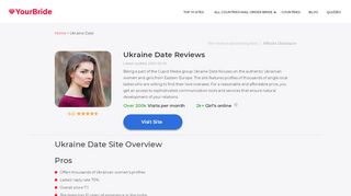 
                            10. Ukraine Date Review [Feb 2019 Update] | YourBride.com