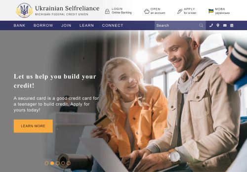
                            6. Ukrainian Selfreliance Michigan FCU: Home Page