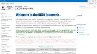 
                            11. UKZN Innerweb - Home