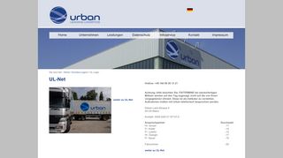 
                            8. UL-Login - Urban-Transporte GmbH
