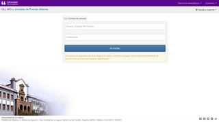 
                            1. ULL - Login - Universidad de La Laguna