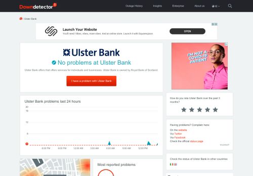 
                            11. Ulsterbank down? Current problems and outages | Downdetector