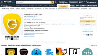 
                            10. Ultimate Guitar Tabs: Amazon.de: Apps für Android