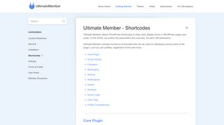 
                            3. Ultimate Member - Shortcodes - Documentation | Ultimate ...