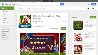 
                            5. Ultimate RummyCircle - Play Rummy - Apps on Google Play