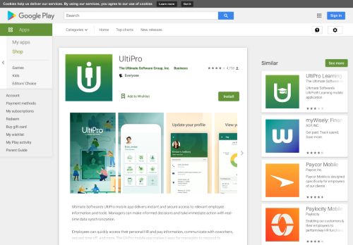 
                            3. UltiPro - Apps on Google Play