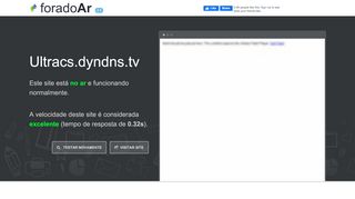 
                            2. Ultracs.dyndns.tv está Fora do Ar?