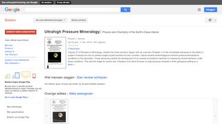 
                            9. Ultrahigh Pressure Mineralogy: Physics and Chemistry of the Earth's ...