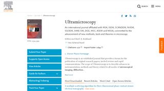 
                            1. Ultramicroscopy - Journal - Elsevier