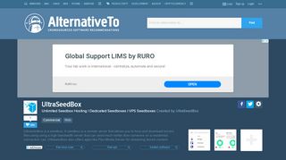 
                            10. UltraSeedBox Alternatives and Similar Websites and Apps ...