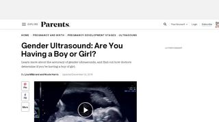 
                            6. Ultrasound Accuracy: Is It a Boy or a Girl? - Parents Magazine