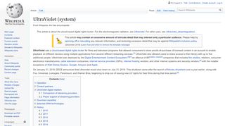 
                            10. UltraViolet (system) - Wikipedia